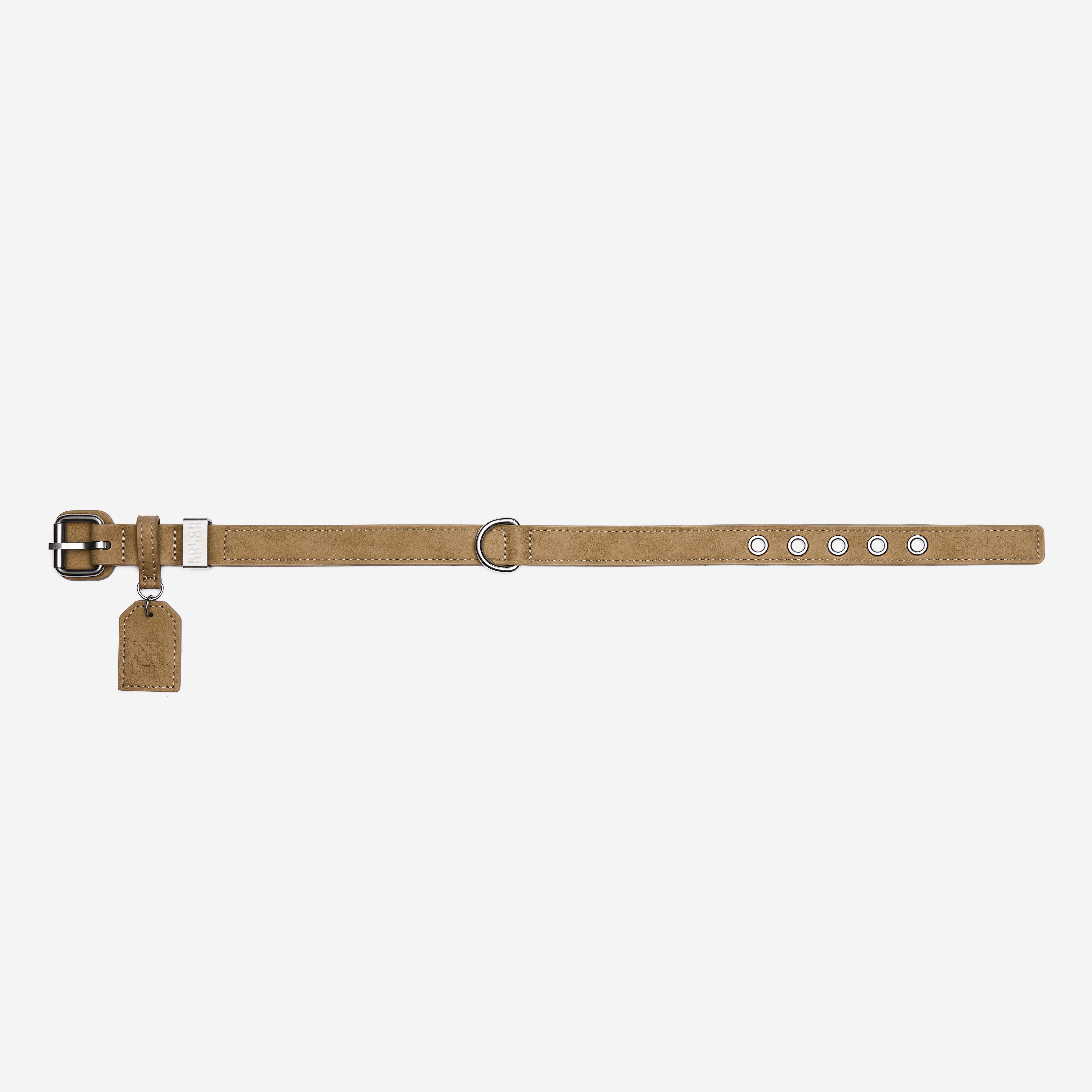 Dog Collar Sand Beige