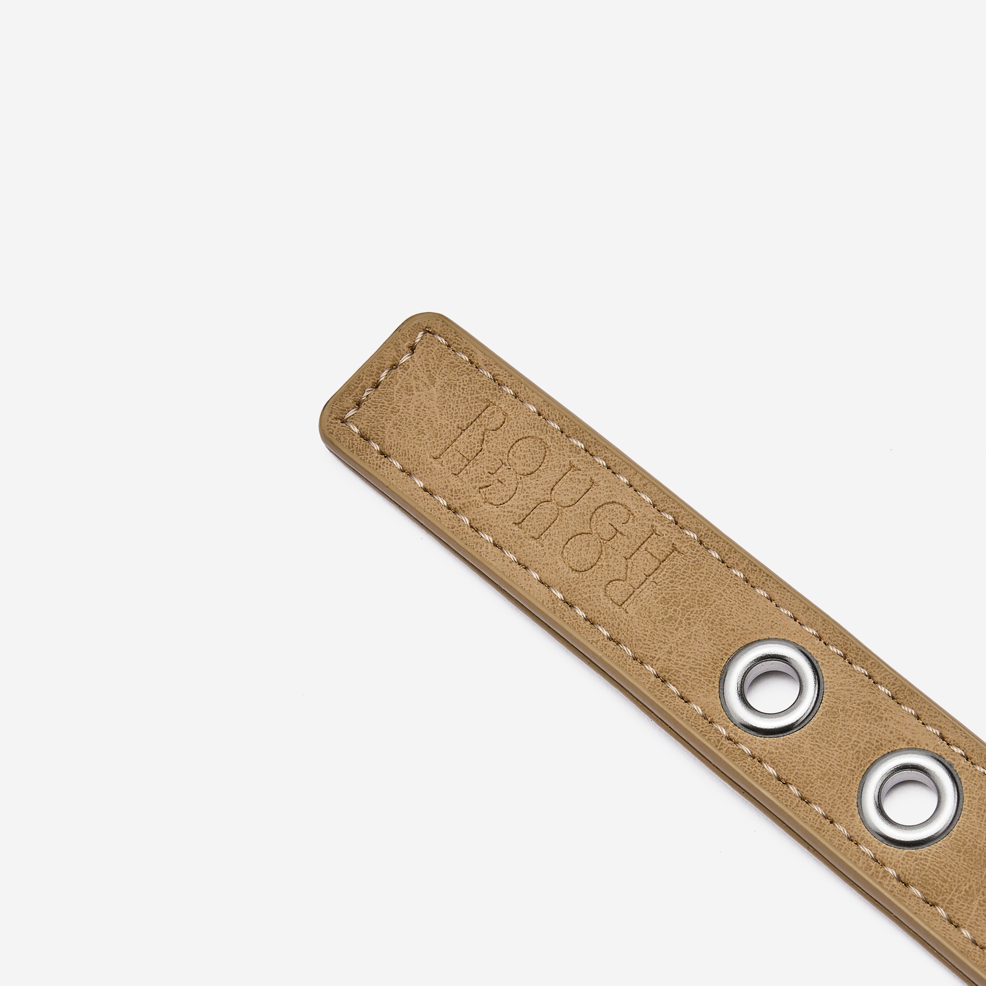 Dog Collar Sand Beige