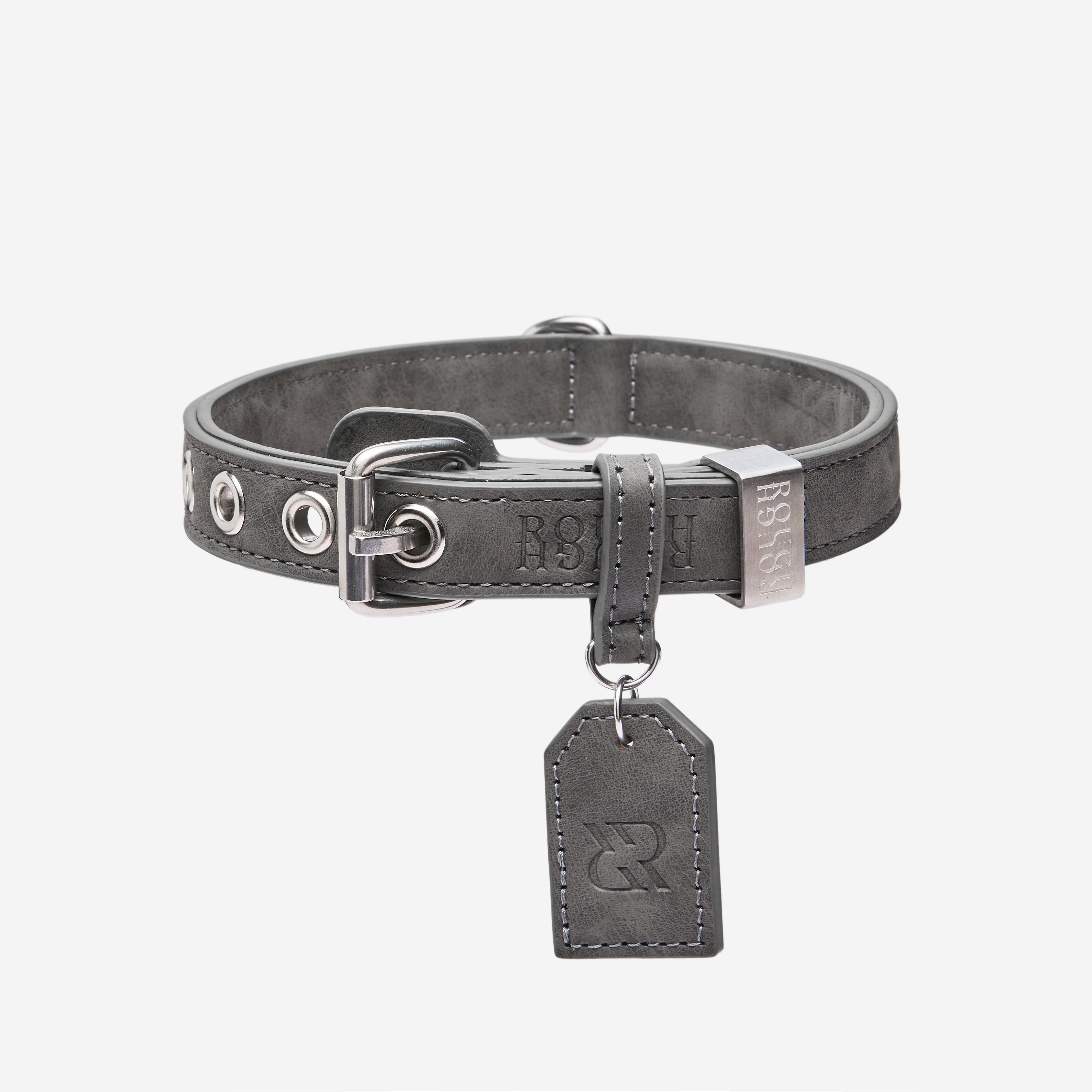 Dog Collar Stone Grey